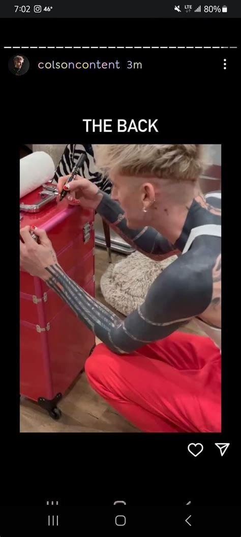 mgk penis|HE DID IT!! IT LOOKS SO GOOD : r/MachineGunKelly